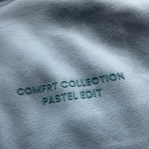 BRAND NEW Comfrt Zip-Up Hoodie, Baby Blue!! - Picture 5 of 7